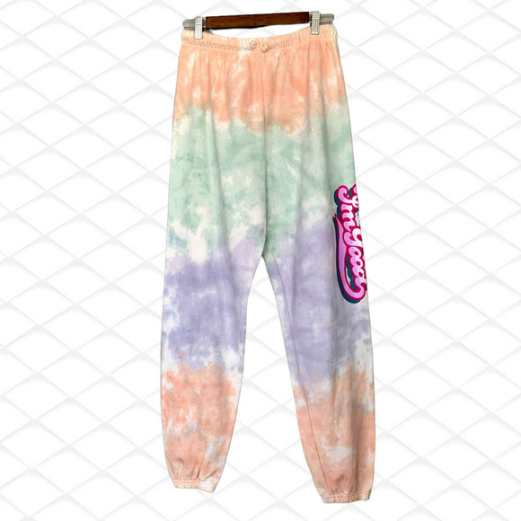 NEW By Samii Ryan Nah Luv Tie-Dye Sweatpants Size Large - Picture 2 of 9